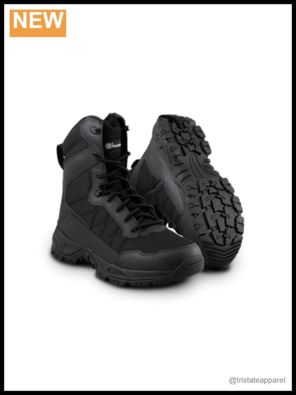 Smith & Wesson Scout Hot Weather Side-Zip Tactical Boot Leather Nylon